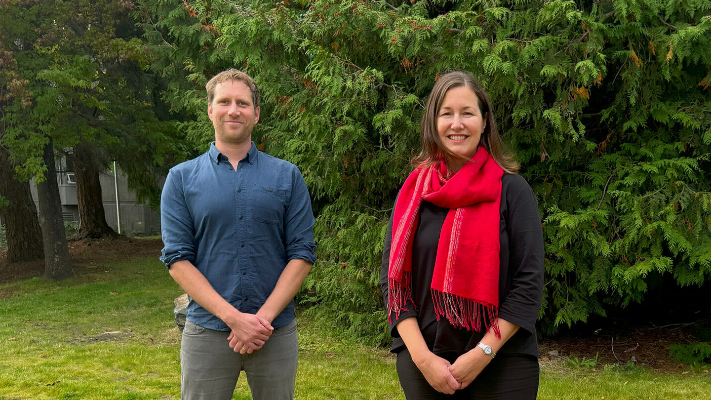 Simon Pek and Natalie Slawinski